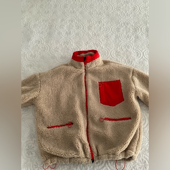 ᴊᴀᴄᴋᴇᴛ ,  ʙʀᴀɴᴅ: ꜰᴀꜱʜɪᴏɴ ɴᴏᴠᴀ  ꜱɪᴢᴇ: ꜱ , ᴄᴏʟᴏʀ : ᴏʀᴀɴɢᴇ/ʀᴇᴅ ᴄᴏᴍʙᴏ - Picture 5 of 12